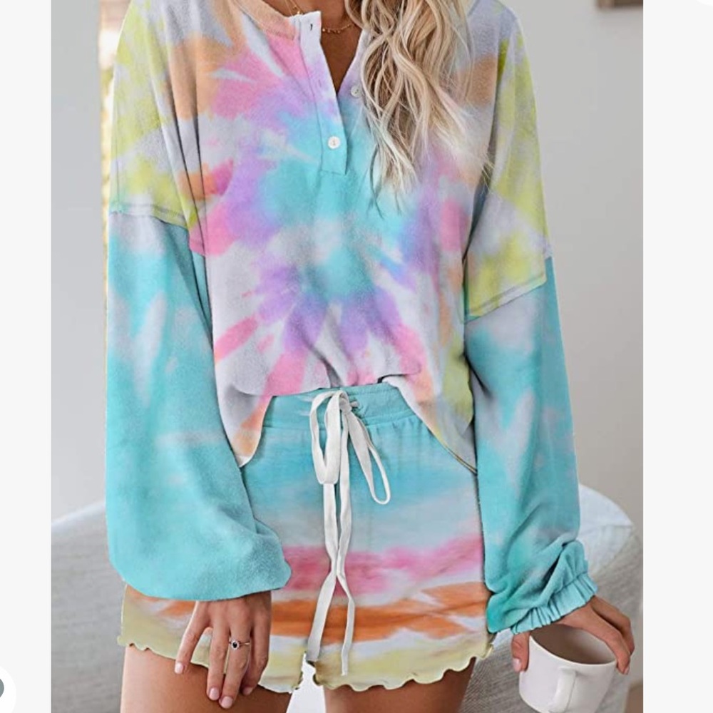 Super cute woman pajamas set long sleeve - Picture 5 of 6